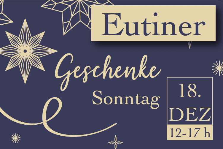 Plakat Geschenke-Sonntag